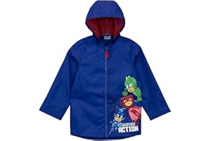 PJ Masks Impermeable para niños Gatuno Buhíta y Gecko