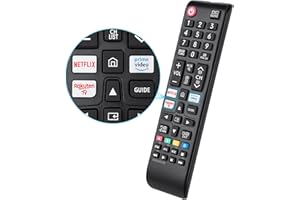 Smart Remote BN59-01315B für Samsung 4K UHD HDR Crystal QLED TV, für Samsung UE Serie Quantum TVs mit Netflix/Rakuten/Prime Video.