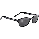 Pacific Coast Original KD's Biker Sunglasses (Black Frame/Smoke Lens) by Pacific Coast Sunglasses