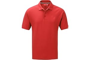 DELLMOOR Men’s Solid Polo Shirts, 100% Cotton Short Sleeve Activewear Polo Shirts for Mens, Stay Comfortable and Stylish Regular fit Sports Wear Casual Polo Shirts, Sizes M to 4XL