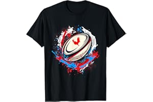 POLO DE RUGBY JOUEUR HUMOUR HELMET DRÔLE SPORT Maillot de Rugby Joueur Enfant Homme Drapeau Coq men femme T-Shirt