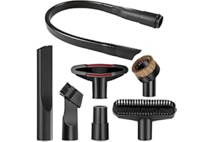 PIWOSGOL Accesorios Aspiradora Universal, Kit de 7 Boquillas Universales para Aspiradora Adaptador de 32-35 mm, Cepillo Aspiradora Universal para Todas Las Marcas