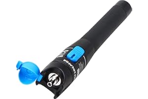 SinLoon Visual Fault Locator,Red Light Pen Fiber Optic Cable Tester Meter,Cable Test Equipment Suitable for 2.5 mm Connector, for CATV Telecommunications Engineering Maintenance（1mW）