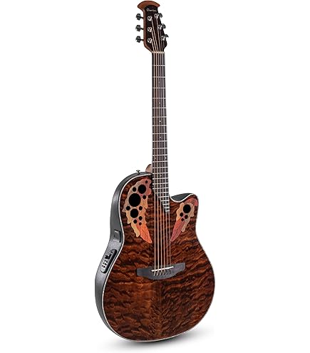 【美品】Ovation Celebrity CE44-RBB-G Ovation CE4412-5-G Celebrity Series Elite Mid-Depth 12