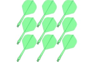 CyeeLife Flights e Freccette integrati, Alette per Freccette e Freccette 2 in 1, con Montaggio preciso, Confezione da 9