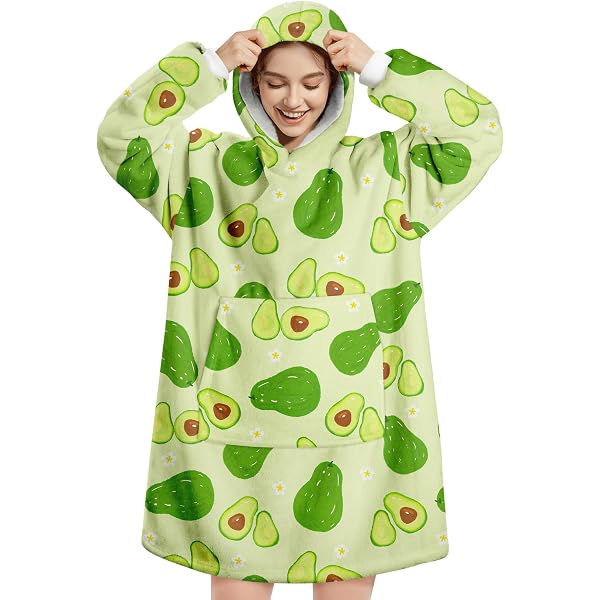 Hoodie Couverture à Capuche Animal - Sweat-shirt Surdimensionné Doux, Grande Poche, Pour Maison Ou Extérieur