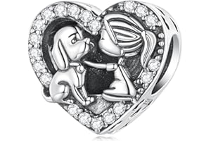 NINGAN 925 Colgante Charms De Plata Esterlina Colgante De Amor Dorado De LibéLula De Cuentas De Viaje De Cadena De Seguridad, Pulsera Y Collar Para Mujeres Como Regalo Para Madres Y Amigos