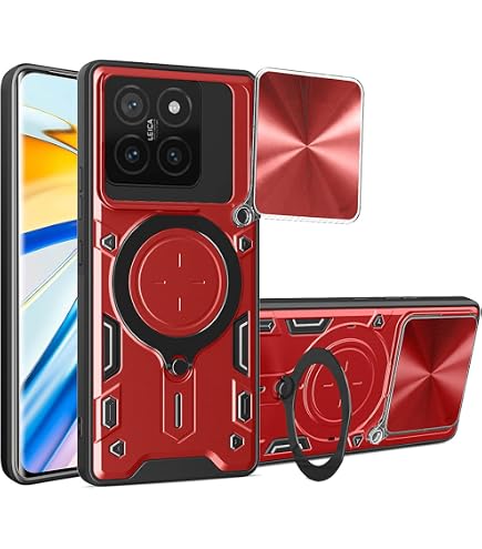Coque Honor 400 Smart 5G Anti-Choc – Support 360° Rotatif + Verre Trempé – Noir