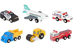 Battat Wooden Vehicles Set 1