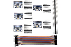 Stemedu 5PCS MPU-6050 6DOF Accelerometer Gyro Sensor Module丨GY-521 3-Axis Gyroscope 3-Axis Acceleration丨16 Bit AD Converter Data Output IIC I2C for Arduino