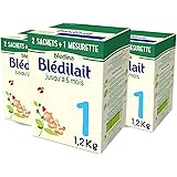 Lemiel Lait 1er Age En Poudre De 0 A 6 Mois 800g Fabrique En France Sans Huile De Palme Amazon Fr Epicerie