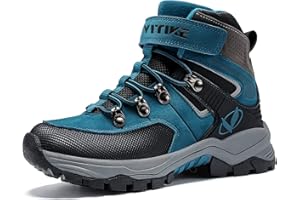 ELAPHURUS Kinder Winterstiefel Schneestiefel Warmfutter Wanderschuhe Jungen Stiefel Mädchen Baumwollschuhe Bequem Trekking Wanderstiefel