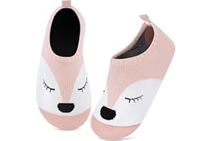 Kyopp Chaussons Enfant Garçon Respirant Pantoufles Filles Doux Antidérapant Chaussette Chaussures Unisexe
