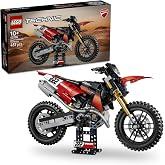 LEGO Technic Ducati Desmo450 MX Factory Motosiklet 42238 | 10 Yaş ve &Uuml;zeri i&ccedil;in Arka Tekerlekten Zincir Tahrikli Silindirli M