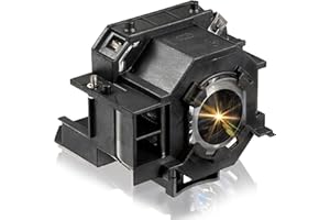 Supermait 200 Apto para EP42 Lámpara de repuesto con carcasa para proyector EMP-83C/EMP-83/EMP-822H/EMP-822/EMP-410We/EMP-410W/EX90/PowerLite 400W/PowerLite 410W/PowerLite 83+/EMP-400W/EB-410W