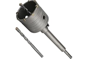 Lytool Scie-Cloche-à-Béton-68-mm avec Tige SDS Plus,Scie à Cloche Trépan Scie à Cloche avec Tige SDS Plus 220 mm avec Foret de Centrage Pour Ciment Brique Pierre Mur Autonivelant Maçonnerie
