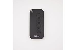 NICE Nuovo Telecomando 4 Pulsanti Nizza MyGo4 per Cancelli e Porte del Garage - Sostituisce le gamme FLO, Flor-S, One, e Flora con Controllo Intelligente a 433,92 MHz