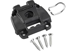 SCANSTRUT ROKK Mini Screw Down Base System, Black/Red/White, One Size