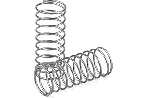 GUNGY Muelles de Compresion de Acero Inoxidable Resorte de Compresión 35mm Diámetro Alambre 0,9mm Diámetro interior 12mm Fuerza del Resorte 0,63kg 4 Piezas
