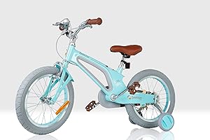 Beehive Toys & Gifts Unisex-Youth MF800 Childrens 16 inch Bicycle, Blue and Brown, Wheel
