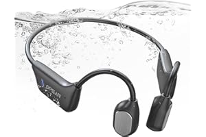 Relxhome Knochenschall Kopfhörer, Kopfhörer Schwimmen, 32GB MP3 Speicher, Open Ear Kopfhörer Bluetooth 5.4, IPX8 Wasserdicht, 10 Stunden Spielzeit, Schwimmen, Laufen