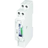 LogiLink ET0009 ET0009-DIN-RAIL &ndash; Timer with Mechanical Timer to Easily Switch for Example Neon Lights, Water Heaters, Flashl