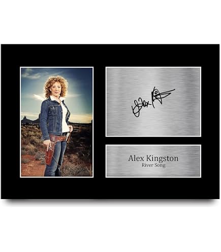 HWC Trading A4 Billie Piper Dr Who Gifts Printed Signed Autograph