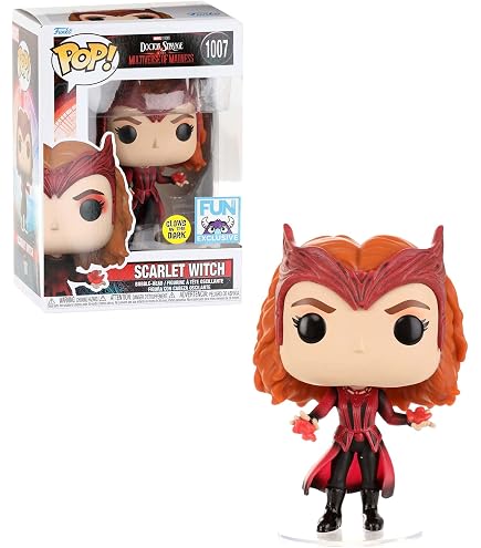 Funko Pop! Marvel: Wag - Scarlet Witch - We Are Groot - Vinyl-Sammelfigur - Geschenkidee - Offizielle Handelswaren - Spielzeug Für Kinder und Erwachsene - TV Fans - Modellfigur Für Sammler