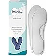 Footvital Memory Foam Shoe Insoles Comfortable Insoles Supports Heel & Arch Absorbs Foot Sweat & Moisture Ultra Soft Cushioned Lightweight Durable Washable Pads for Men & Women Grey (1 Pair)(Size-7)