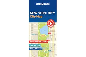 New York City Map 2ed - anglais: Durable, Waterproof, Easy-Fold Planning Map with Attractions & Walking Tours