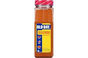 ZEAL Old Bay Assaisonnement – Mélange d'épices pour crevettes et crabes – Mélange d'épices pour fruits de mer, viande et volaille – Taille traiteur, récipient de 680 g