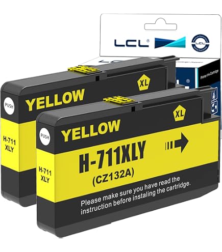 1X INCHIOSTRO CARTUCCIA PER HP 711 DesignJet T120 T520 CZ133A Nera 4058531909916