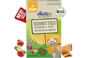 Alete Bio Schnitties Vollkorn Und Apfel 6 x 22 g