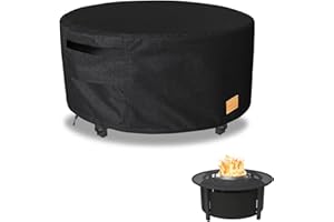 UNARK Fire Pit Cover for Solo Stove, 21 x 43 in, Black