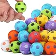 DSGUO FUSU Soccer Party Favors Goodie Bag Stuffers 36pack Hard Plastic 1.25" Fidget Spinner Soccer Balls Treasure Box Toys for Classroom Return Gifts for Kids Birthday Party