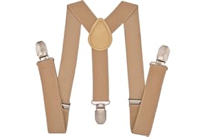 WANNGE PlayCool - Bretelle a Y regolabili, larghe 2,54 cm, per bambini e bambine