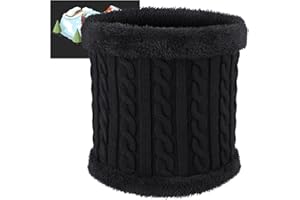 HIGHEVER Cache Cou Homme Femme Cadeau Homme: Tour de Cou Homme Femme Echarpe Homme Hiver Snood Buff, Calendrier de l'Avent Idee Cadeau Homme Original Cadeau Papa Ado Garçon Cadeau Noel Homme Original Utile