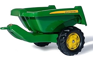 Rolly Toys rollyKipper II John Deere (Âge 2,5-10 ans, Remorque monoroue, Fonction de basculement) 128822
