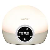 Lumie Bodyclock Spark 100 - Wake-up Light Alarm Clock with Sleep Sunset, white/off-white