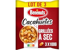Benenuts CACAHUETES GRILLEES ÀSEC 3x100G