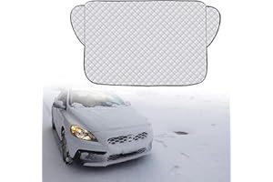 Rakiuty Copertura per Parabrezza Auto,Pieghevole Copri Parabrezza per Auto Inverno,Copertura Antipolvere,Telo copriauto per Inverno e Estate,Contro Neve,Ghiaccio,Gelo,Antigelo,Anti UV,140x100cm