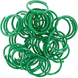 Dehner Pflanzenringe zur Fixierung rankender Pflanzen, Ø 24 mm, 40 Stück
