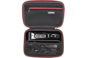 RLSOCO Étui pour Braun Tondeuse HC5310/HC5330/HC7390/HC5090/HC5050/HC5030/HC5010 & pour Remington X5 Hair Clipper HC5000 & pour Panasonic ER-DGP86 Tondeuse