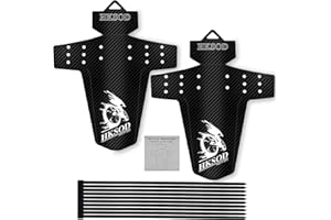 hksod Garde-Boue pour VTT de 26 à 29 Pouces Mudguard VTT Avant et arrière avec Serre-câbles, Garde-Boue pour protéger Contre Les éclaboussures et la saleté
