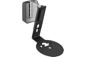 Vogel's SWM 4111 speaker wall bracket for Sonos ERA 100, Max. 11 lbs (5 kg), Tiltable -30º/+30º, Swivels up to 70º (left/right), Black, 1 bracket