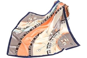 WEIGEER Silk Scarf Women Sciarpa di seta da donna, scialle fazzoletto per lunga sciarpa leggera, da spiaggia, cintura vintage scialle Christmas Decorations Scarf Belt Butterfly Shawl