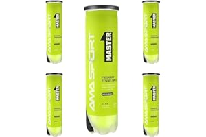 Ama Sport Tennis Balls Pack of 5 x 4