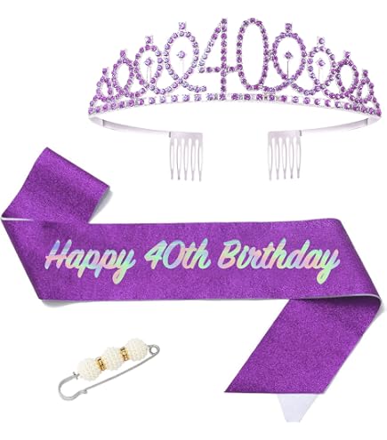 40 Stück Lila Happy Birthday-Servietten – 2-lagige Papierservietten Für Geburtstag, Hochzeit & Feiern