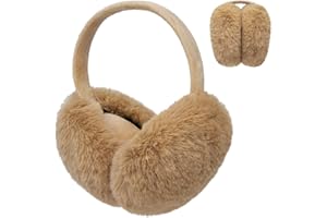 Justay Comf Ohrenschützer Damen Ohrenwärmer Verstellbarer Winter kuscheliger Earmuffs Warme Toll Geschenk für Frauen MHERWEG
