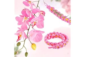 Abizoo Reptilienreben, Reptilien künstliche Pflanzen, Hängepflanze Terrarium Zubehör Rosa Kletterterrarium Pflanze Dekoration mit Saugnapf für Chameleon Bartdrachen Lizards Gecko Climbing (2 Stück)